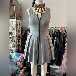 Club Monaco zip front ponte Dress